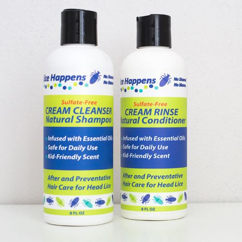 Natural Shampoo and Conditioner Lice Happens